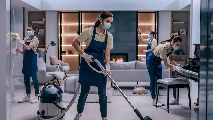 Professional housekeeping services