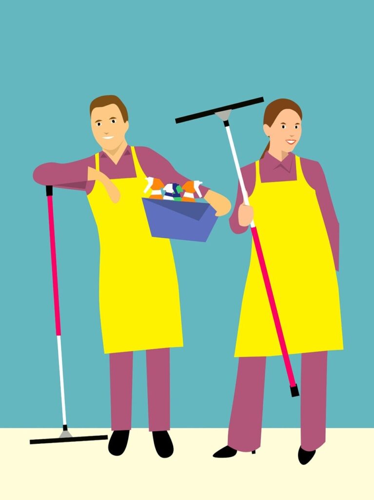 Best Housekeeping Service in Delhi – Professional staff